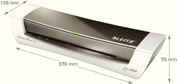 Leitz iLAM Home Office A4 - laminator, mørkegrå
