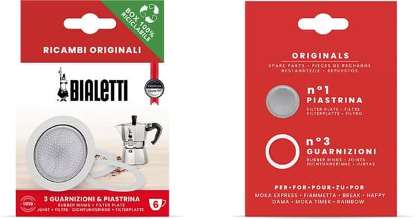 Bialetti reservedelssett, Moka Express 6 kopper
