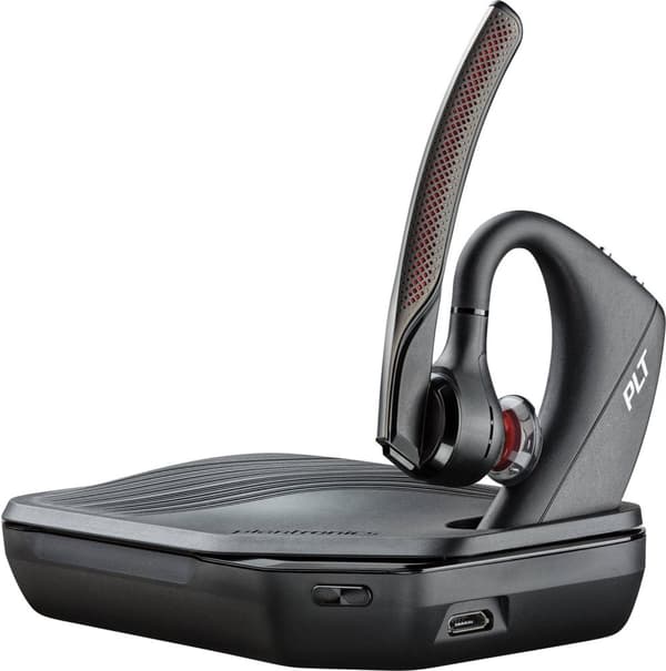 Poly Voyager 5200 UC Bluetooth-headset + laddningsfodral