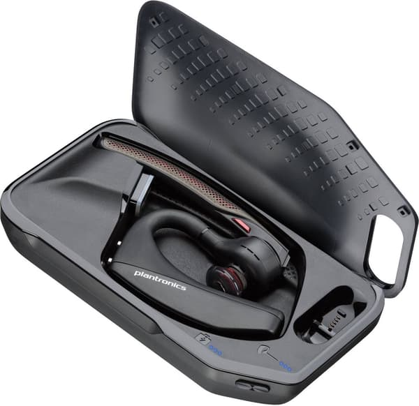 Poly Voyager 5200 UC Bluetooth-headset + laddningsfodral