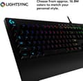 Miniatyrbillede 5 af 7: Logitech G213 Prodigy - gaming tastatur