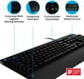 Miniatyrbillede 6 af 7: Logitech G213 Prodigy - gaming tastatur