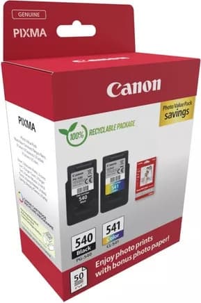 Canon PG-540 & CL-541 - blekkpatronpakke, sort og trefarget