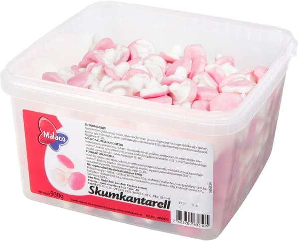 Malaco Vaahtokanttarelli - irtomakeinen, 938 g