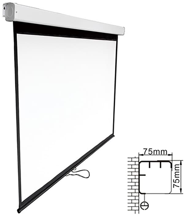 Leinwand manuell 100" 16:9 skjerm