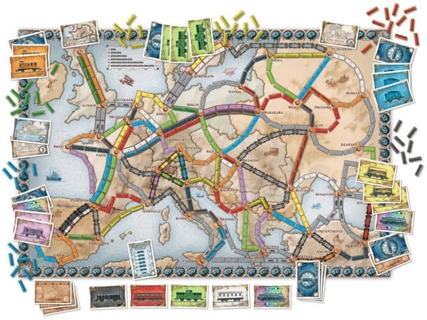 Ticket to Ride Europe - strategispel