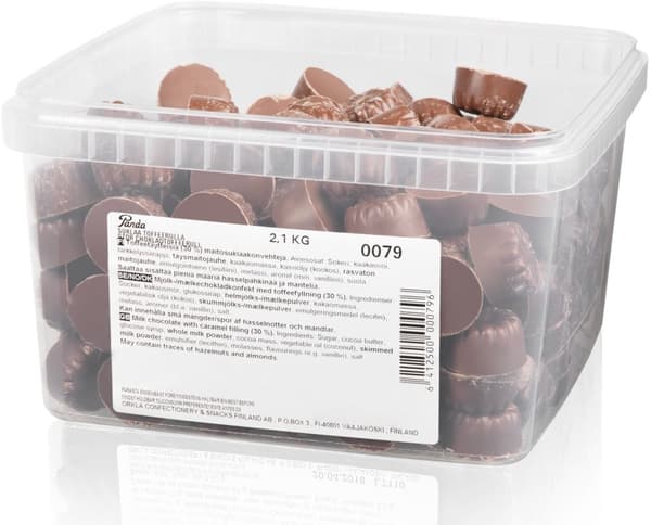 Panda Suklaatoffeerulla - suklaakonvehti, 2,1 kg