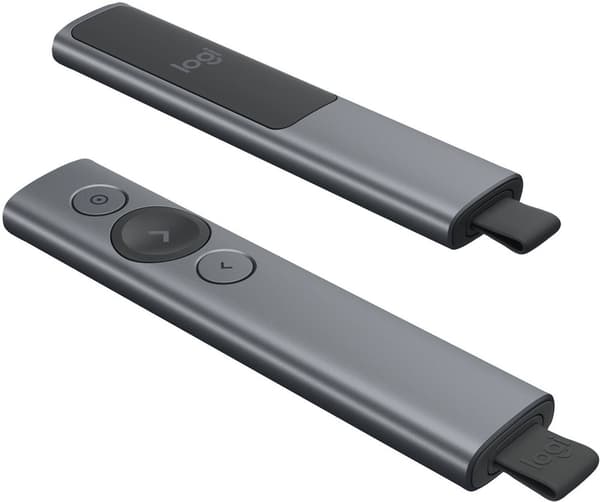 Logitech Spotlight - præsentationsfjernbetjening, sten