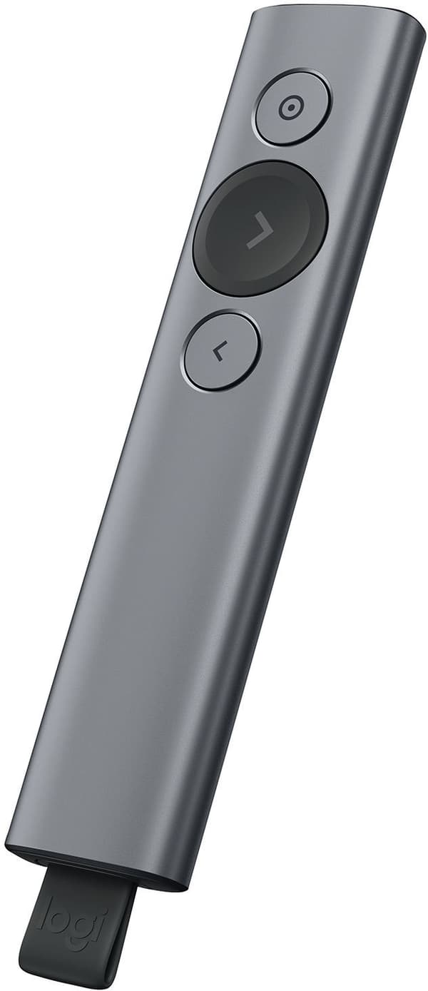 Logitech Spotlight - præsentationsfjernbetjening, sten