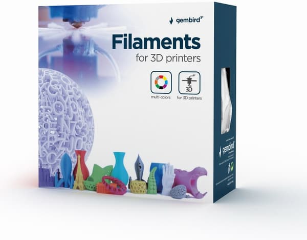 Gembird 3D - ABS - filament för 3D - skrivare, 1,75 mm, grön