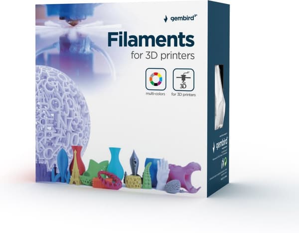 Gembird 3D - HIPS - filament til 3D - printer, 1,75 mm, rød