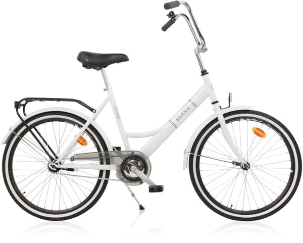 Baana Suokki 24" - sykkel, 1-trinns, hvit