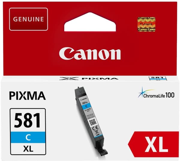 Canon CLI-581CXL - bläckpatron, cyan