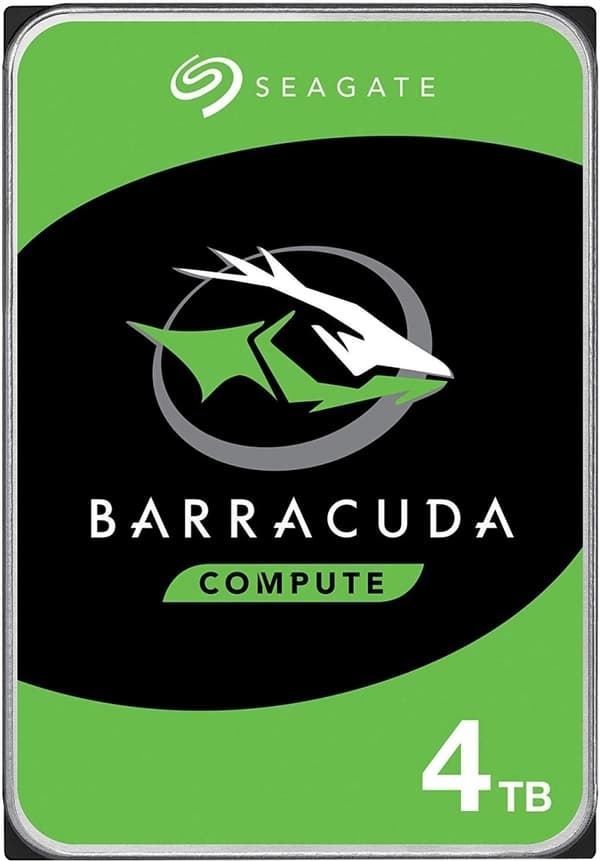 Seagate Barracuda 4 TB 256 MB 5400 RPM 3,5" SATA III (6 Gb/s) harddisk