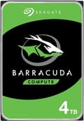 Miniatyrbillede 1 af 2: Seagate Barracuda 4 TB 256 MB 5400 RPM 3,5" SATA III (6 Gb/s) harddisk