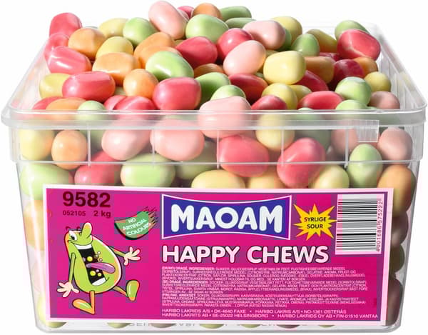 HARIBO MAOAM Hedelmäkastanja - irtomakeinen, 2,0 kg