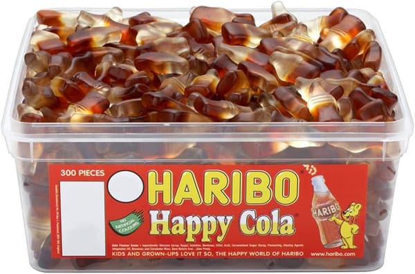 HARIBO Happy Cola - irtomakeinen, 2,7 kg