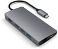 Miniatyrbild 1 av 5: Satechi USB-C Hub, 6 portar, minneskortläsare, space grey