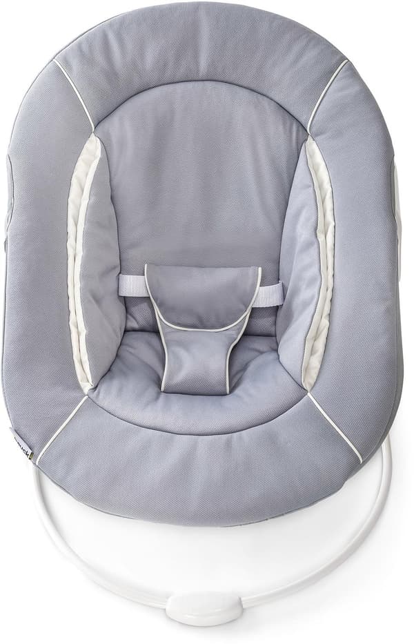 Hauck Alpha Bouncer 2in1 - sitteri ja syöttötuolin istuin, Stretch Grey