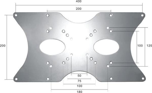 Neomounts VESA400 - adapterplatta för 22-52" TV eller monitorer