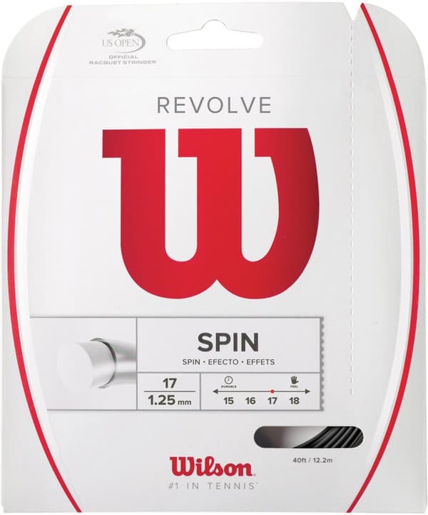 Wilson Revolve - jänne, musta, 17/1,25 mm