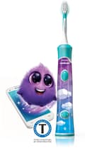 Miniatyrbild 4 av 8: Philips HX6322/04 Sonicare For Kids Sonic eltandborste, aqua
