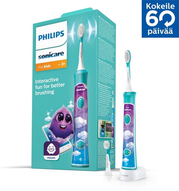 Philips HX6322/04 Sonicare For Kids Sonic eltandborste, aqua