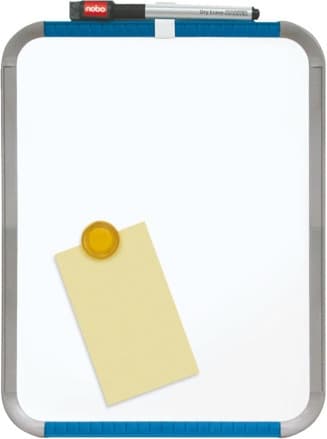 Nobo Slimline - magnettavle, 22 x 28 cm, hvid
