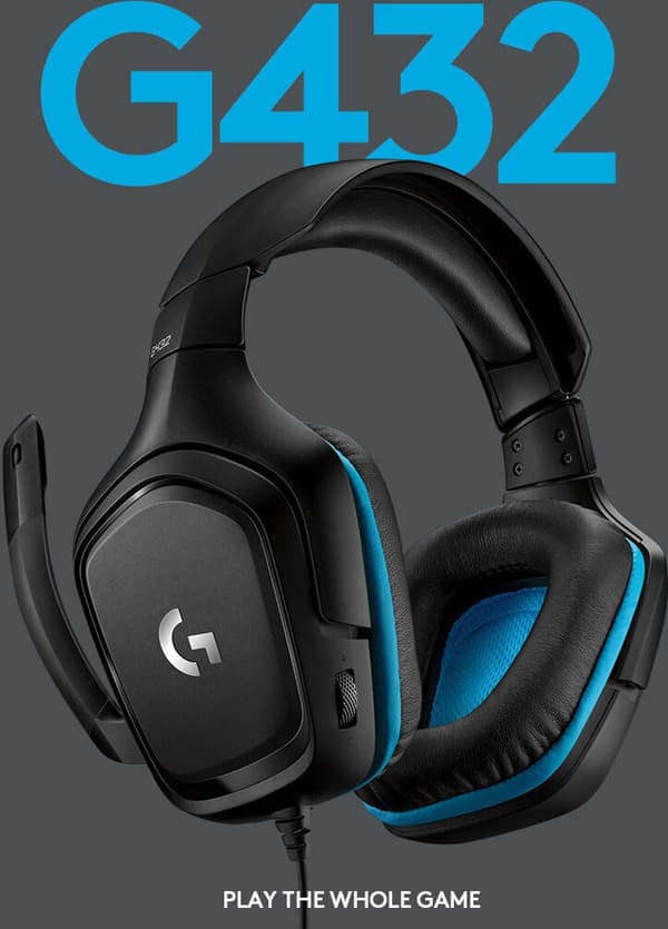 Logitech G432 - spelheadset