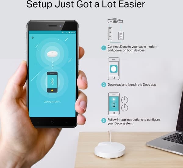 TP-LINK Deco M5 WiFi - Mesh-system, 2-pak