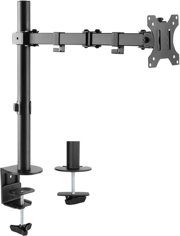 Mozi Basic Stand med Dual Joint - bordben til én skærm