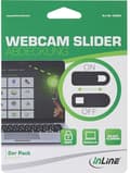 Pikkukuva 2 / 2: InLine Webcam Slider Cover - kameran suoja, 2 kpl