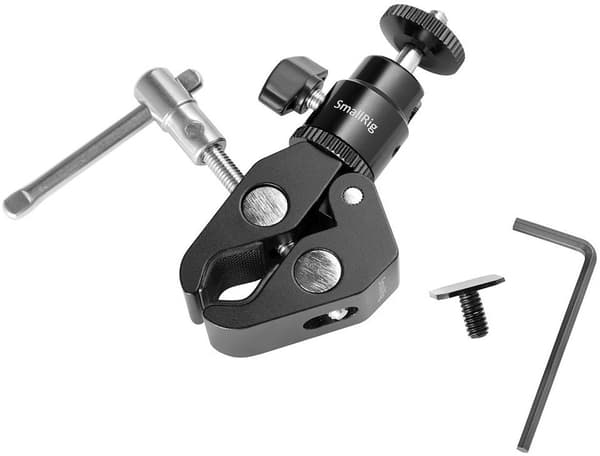 SmallRig 1124 7" - klämfäste med 1/4" kulhuvud