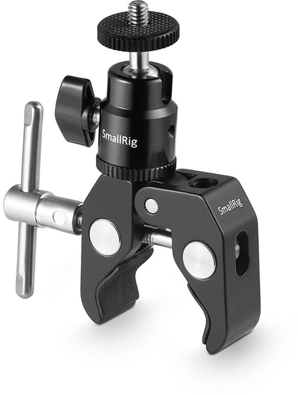 SmallRig 1124 7" - klämfäste med 1/4" kulhuvud