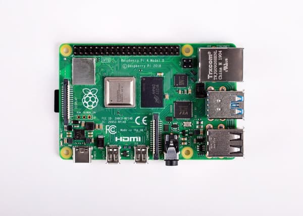 Raspberry Pi 4 model B 2 GB - en enkelt printkort computer
