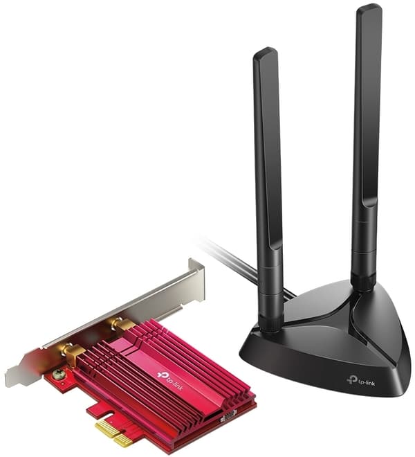 TP-LINK Archer TX3000E Dual-band PCI-E WiFi 6-adapter och Bluetooth 5.0-adapter