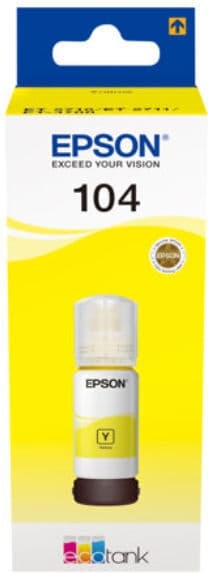 Epson 104 EcoTank - blækflaske, gul