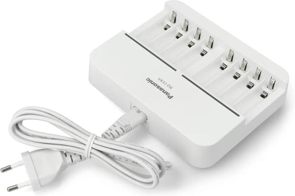 Panasonic Eneloop BQ-CC63E - laddare för 8 batterier