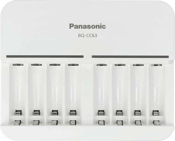 Panasonic Eneloop BQ-CC63E - laddare för 8 batterier