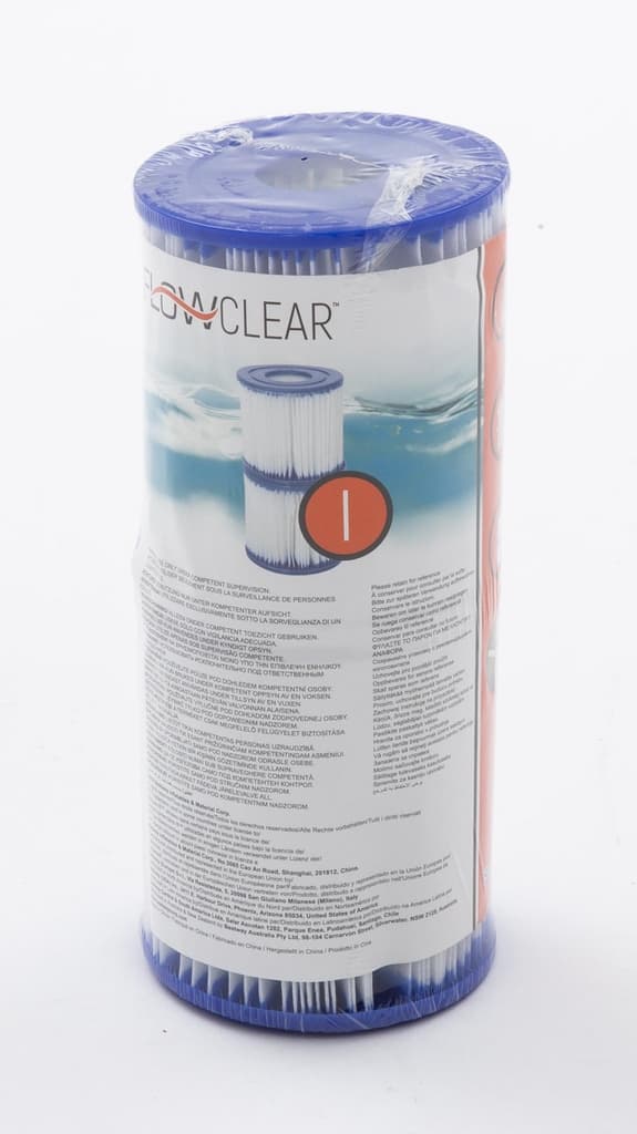 Bestway reservefilter I, 8 x 9 cm, 2 stk