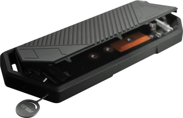 Asus ROG STRIX ARION eksternt harddiskkabinett, M.2 USB-C 3.2 Gen2, PCIe NVMe