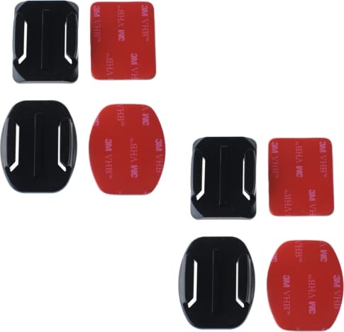 Caruba GP-J2 Curved + Flat Adhesive Mounts - brakett sett