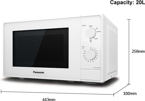 Panasonic NN-E20JWMEPG mikrobølgeovn, hvit