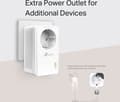 Miniatyrbild 4 av 6: TP-LINK TL-PA7017P KIT Powerline-adapter, 2 st