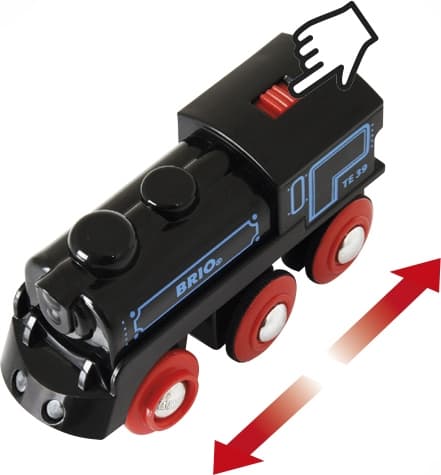 BRIO World 33599 - Laddningsbart lok/USB - med sladd