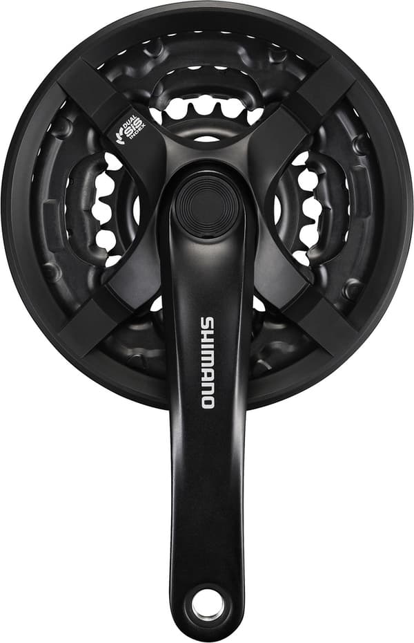 Shimano FC-TY501 vevsats, 170 mm 42/34/24T, 6-8 år, med kedjeskydd