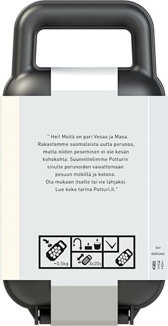 Potturi potetvasker