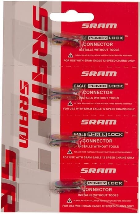 SRAM PowerLock - kjedelås, 12-trinns, 4 stk