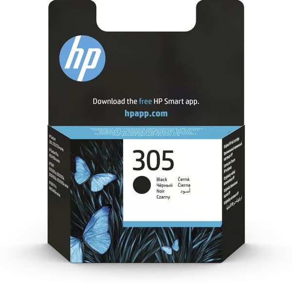 HP 305 - mustekasetti, musta