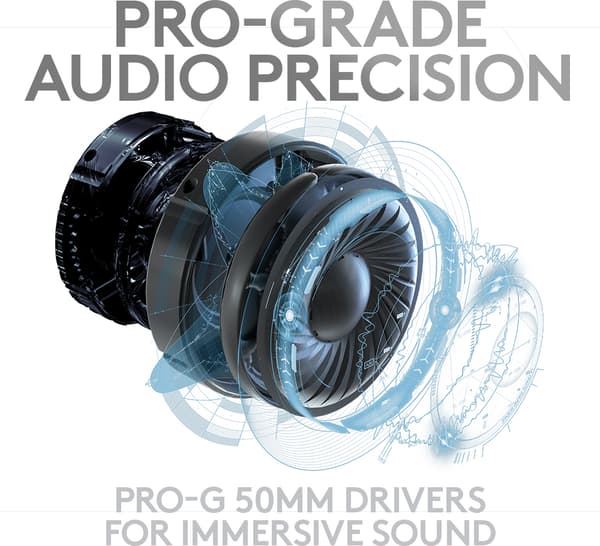 Logitech G Pro X Lightspeed - pelikuulokkeet